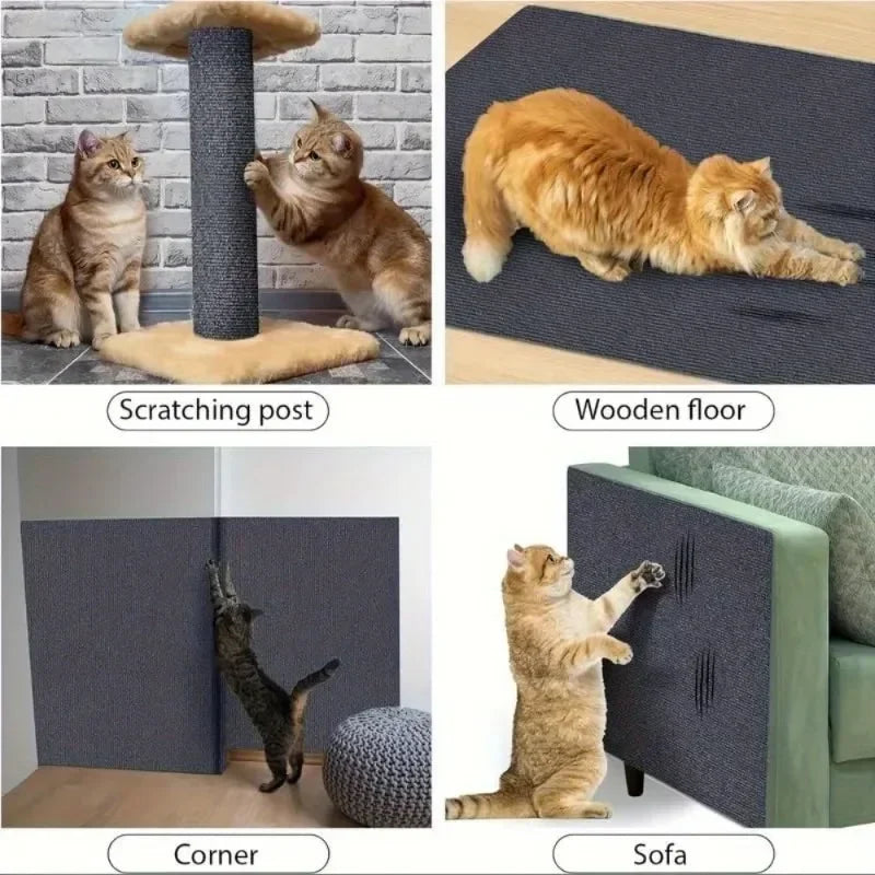 40x300cm chat Scratcher canapé protecteur chats Scratcher Pad conseil Protection trimable auto-adhésif tapis bricolage chat Scratch Mat