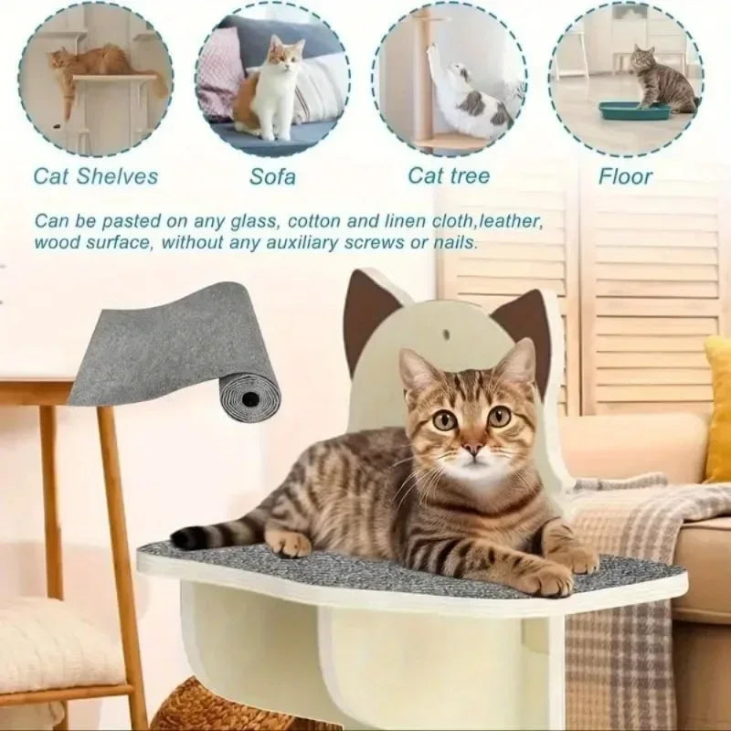 40x300cm chat Scratcher canapé protecteur chats Scratcher Pad conseil Protection trimable auto-adhésif tapis bricolage chat Scratch Mat